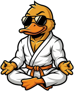 GigaDuck meditating