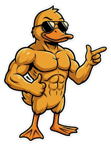 GigaDuck — Pointing pose