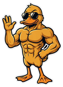 GigaDuck — Waving pose